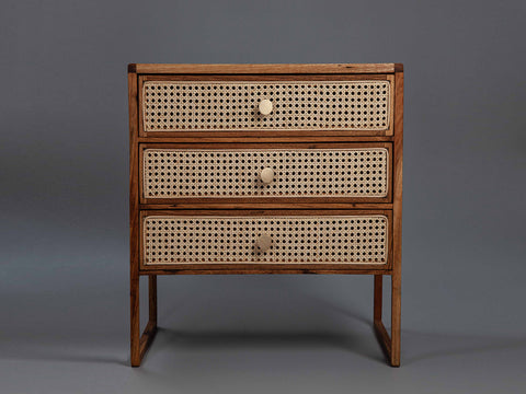 Square bedside table