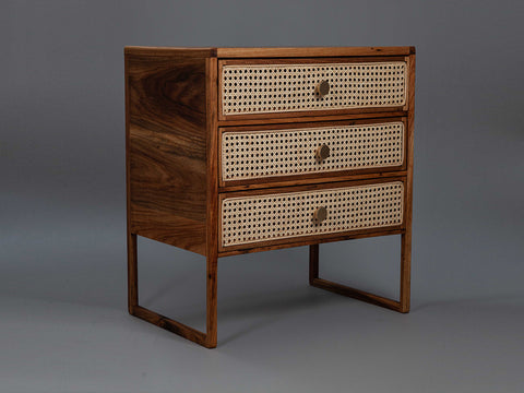 Square bedside table