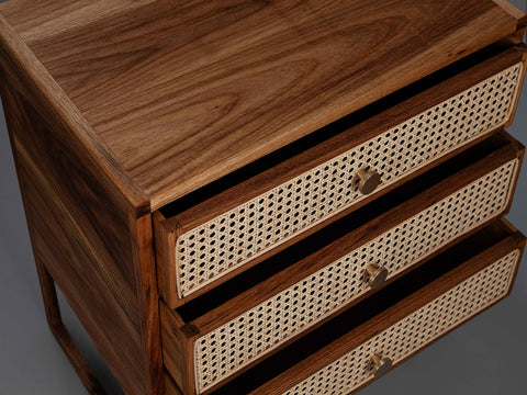 Square bedside table