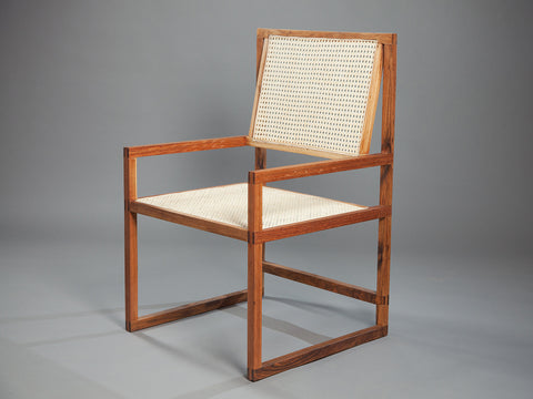 Square armchair