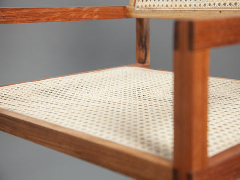 Square armchair