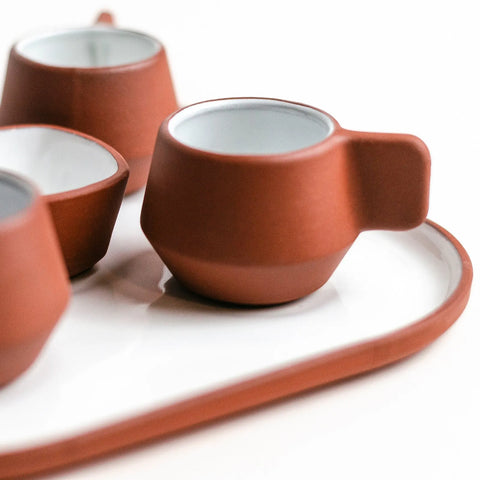Chanfro Quadruple Espresso Cup Set