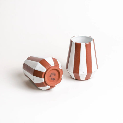 Chanfro Striped Cup