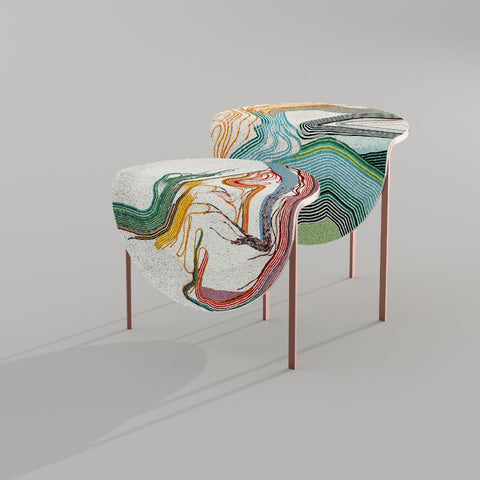 Cascata side tables
