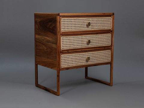 Square chest of drawers