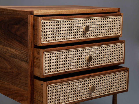 Square chest of drawers