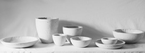 FULL COLLECTION HELOISA GALVAO SERIE TECTONICA WHITE CLAY
