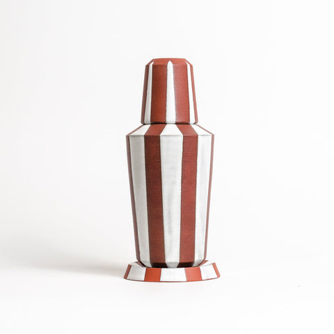 Chanfro Striped Water Carafe
